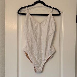 J. Crew White One Piece Swimsuit